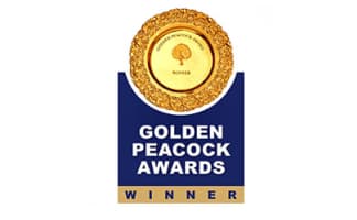 <p>NMIMS received the Golden Peacock Innovation Management Award.</p>